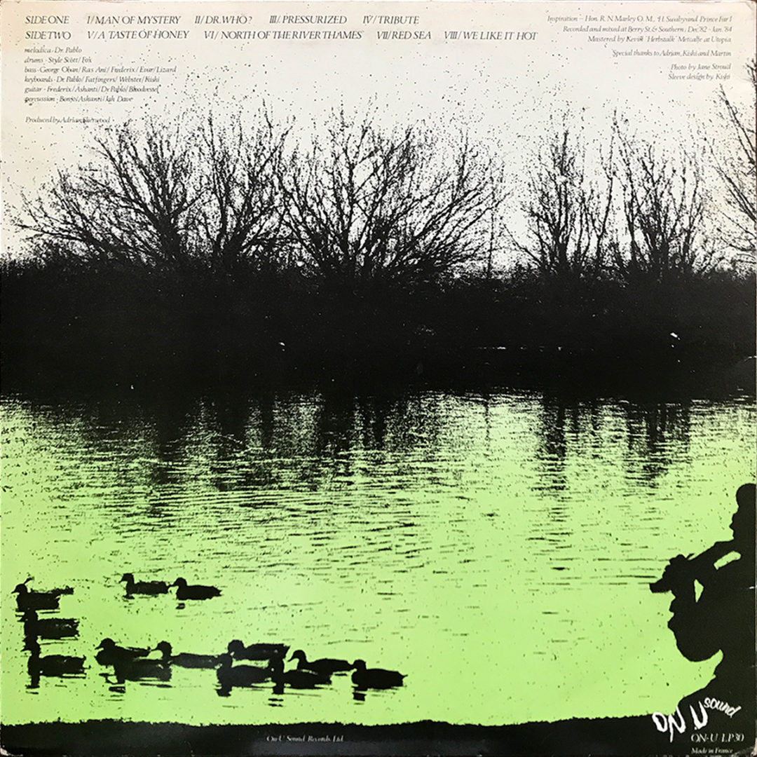 Dr.Pablo & The Dub Syndicate - North Of The River Thames (Back Cover)