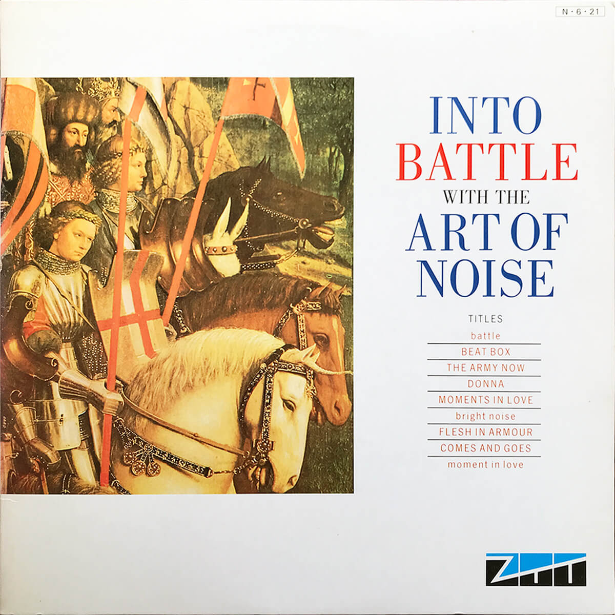 The Art Of Noise - Into Battle (Front Cover)