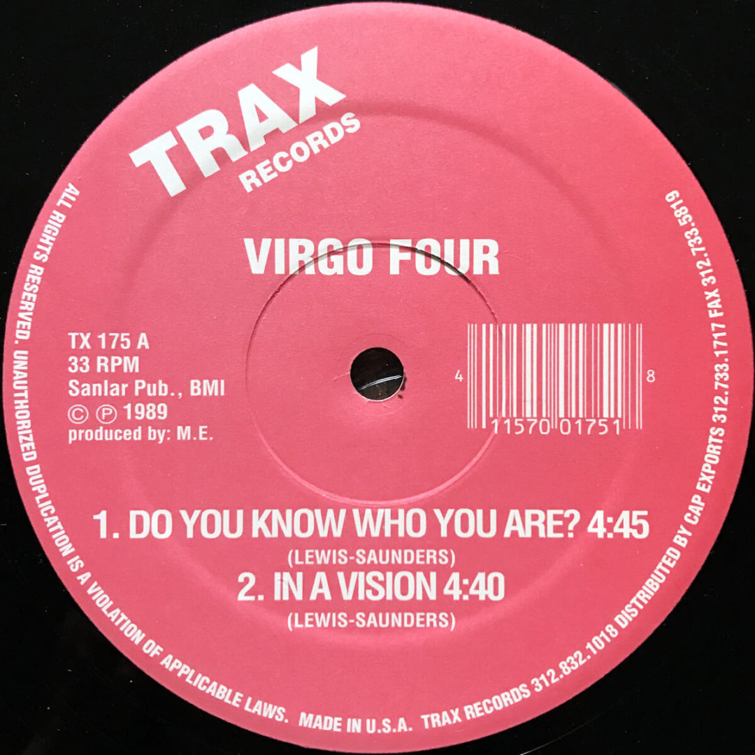 Virgo Four "Do You Know Who You Are?" side A